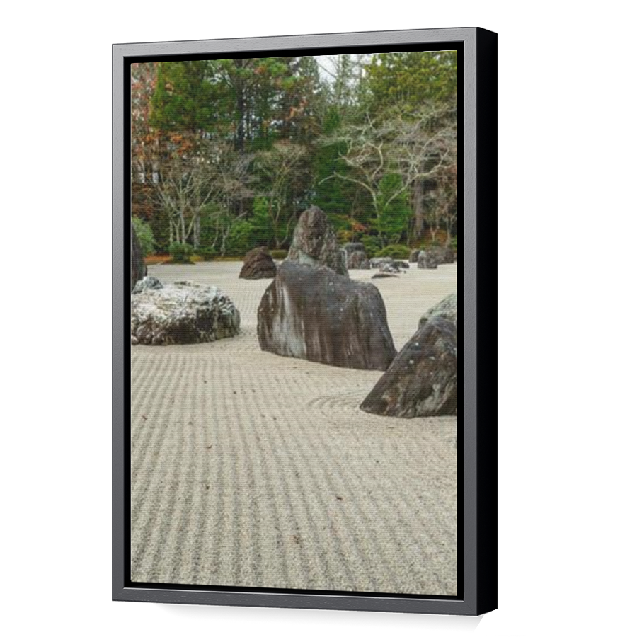 Thumbnail for Canvas - Black Floating Frame