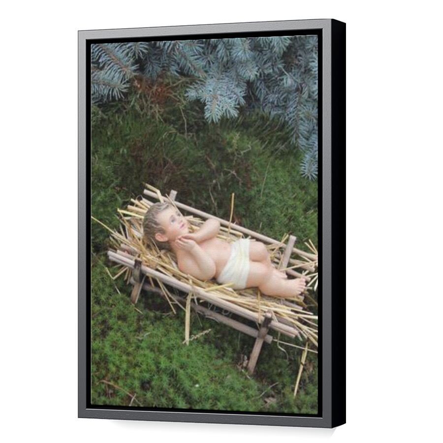 Thumbnail for Canvas - Black Floating Frame