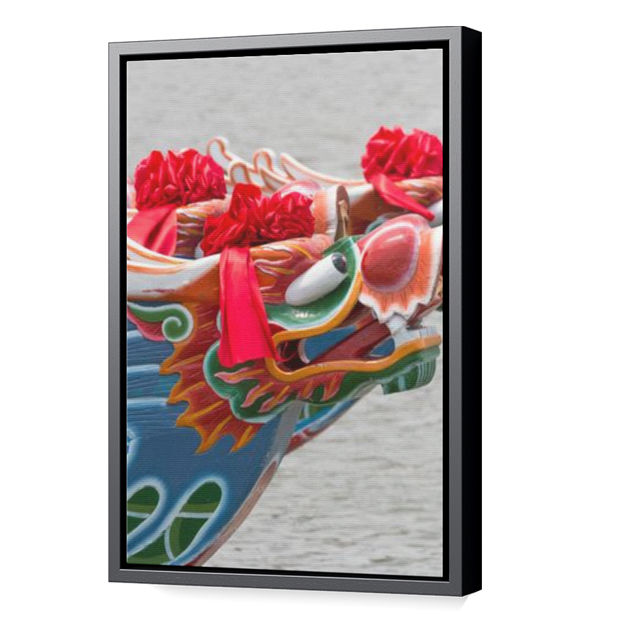 Thumbnail for Canvas - Black Floating Frame