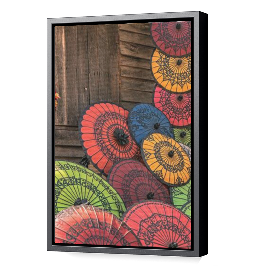 Thumbnail for Canvas - Black Floating Frame