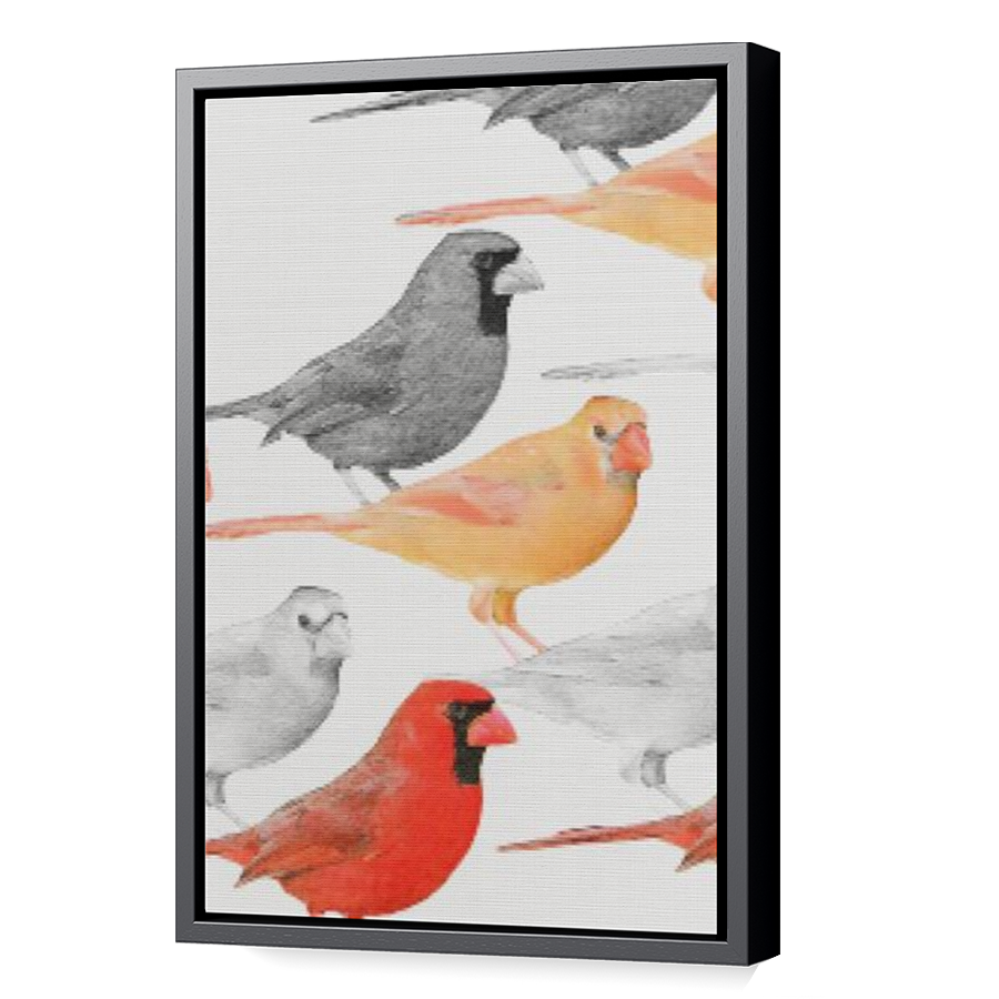 Thumbnail for Canvas - Black Floating Frame