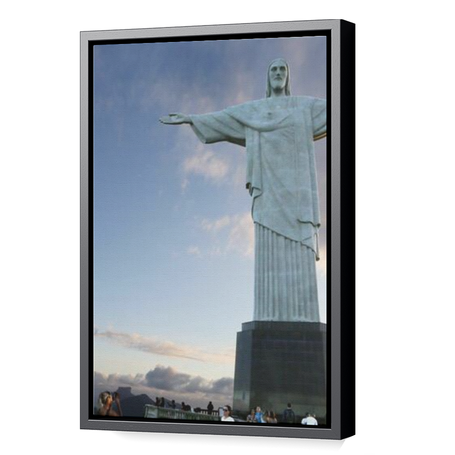 Thumbnail for Canvas - Black Floating Frame