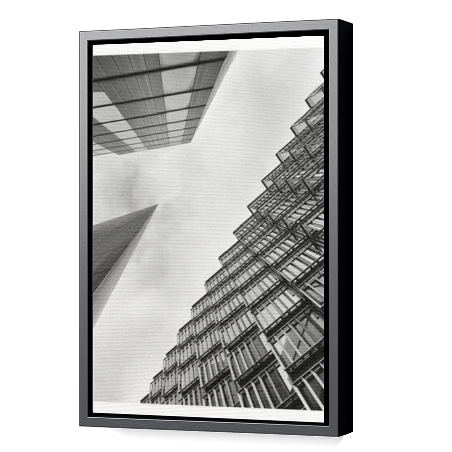Thumbnail for Canvas - Black Floating Frame