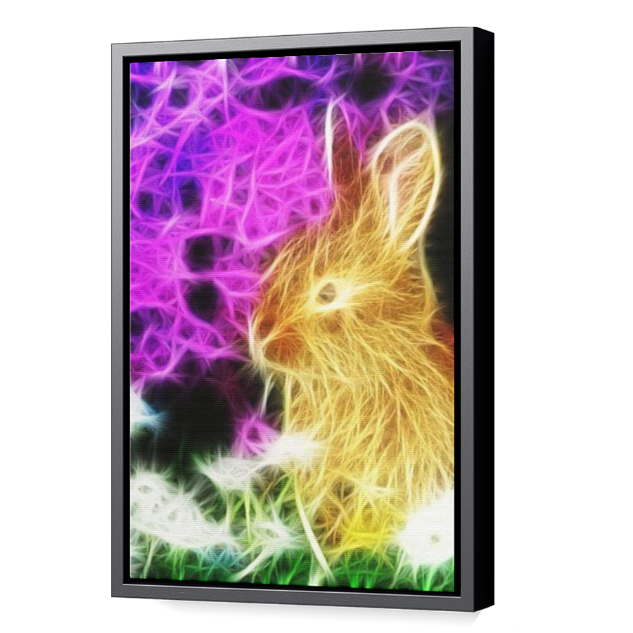 Thumbnail for Canvas - Black Floating Frame