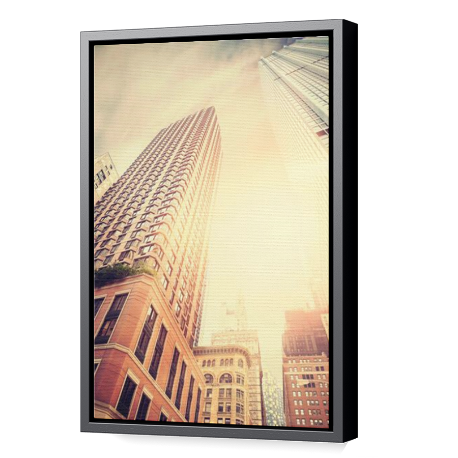 Thumbnail for Canvas - Black Floating Frame