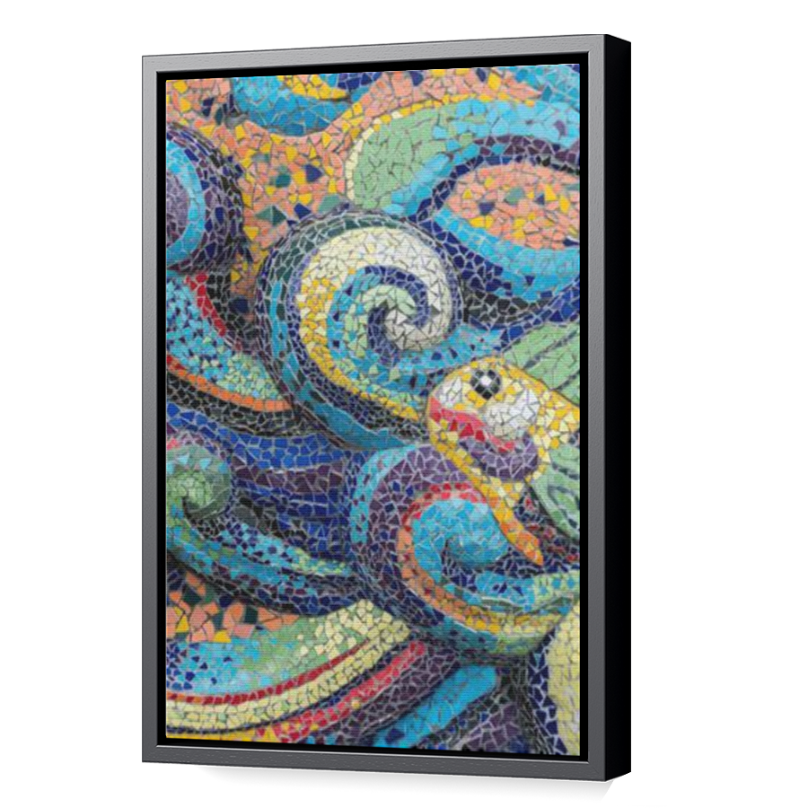 Thumbnail for Canvas - Black Floating Frame