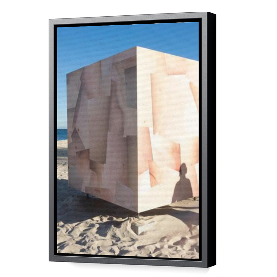 Thumbnail for Canvas - Black Floating Frame