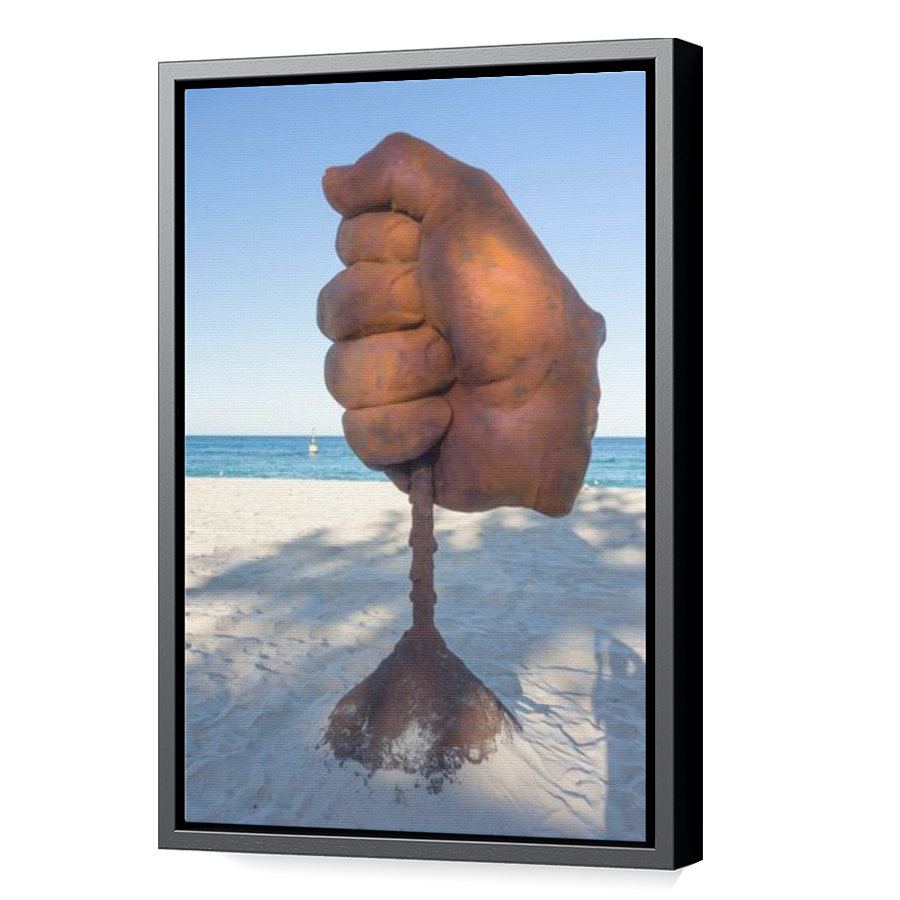 Thumbnail for Canvas - Black Floating Frame
