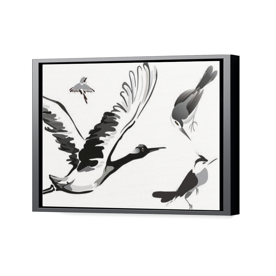 Thumbnail for Canvas - Black Floating Frame