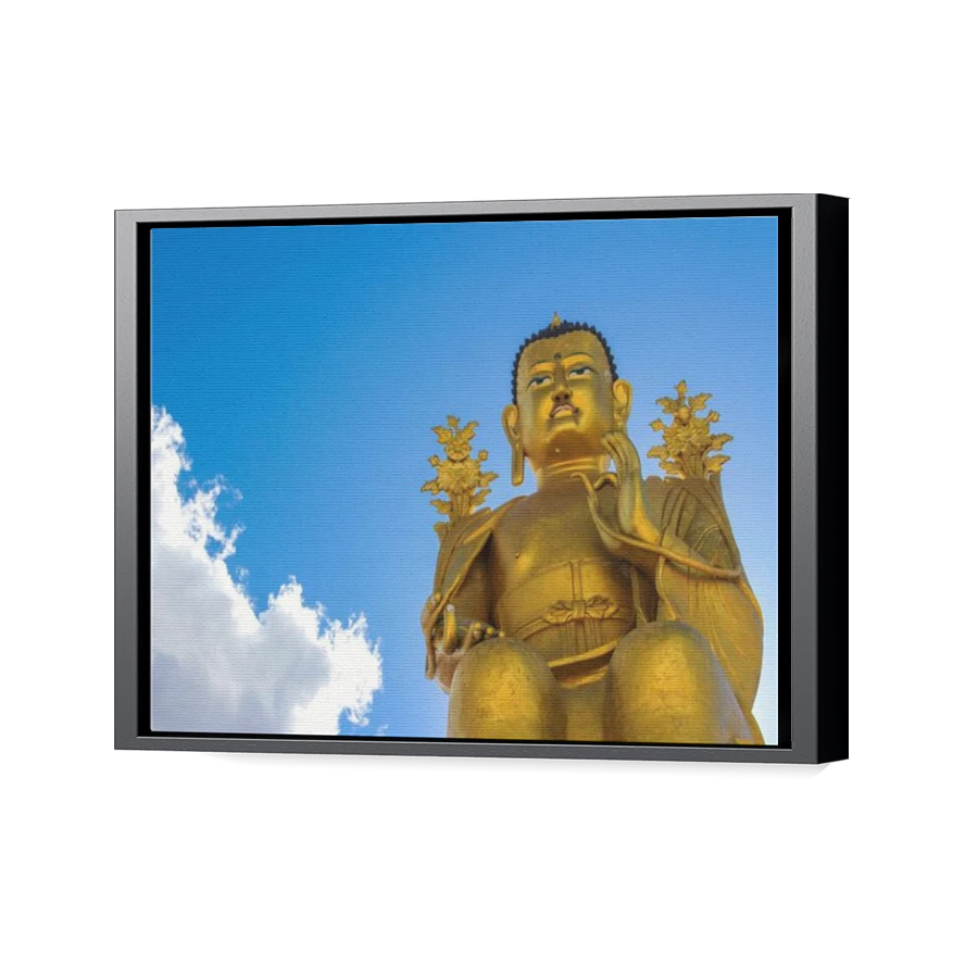 Thumbnail for Canvas - Black Floating Frame