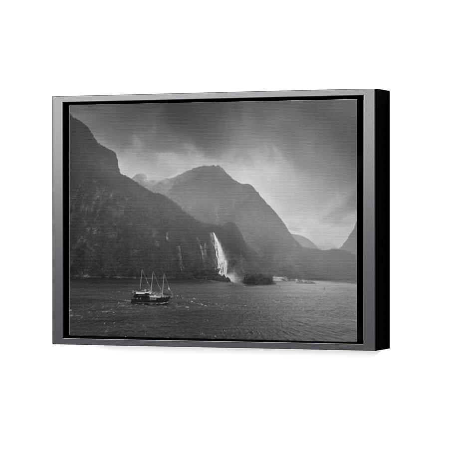 Thumbnail for Canvas - Black Floating Frame