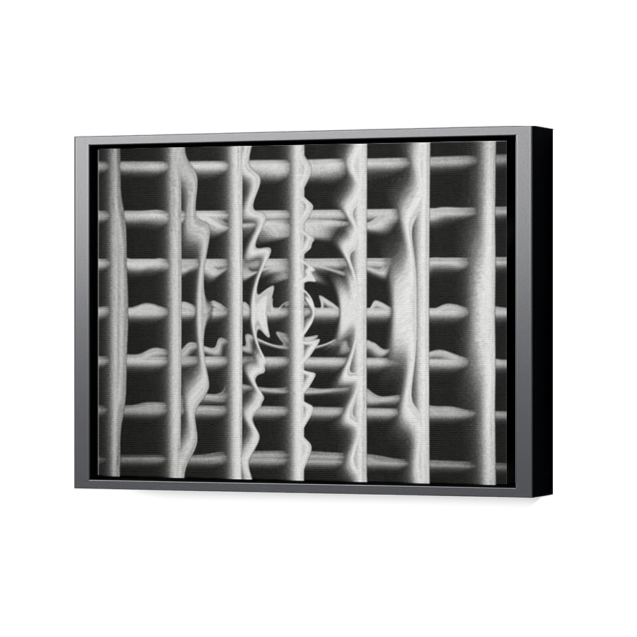 Thumbnail for Canvas - Black Floating Frame