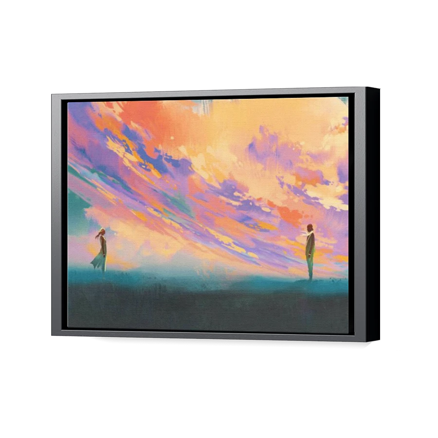 Thumbnail for Canvas - Black Floating Frame