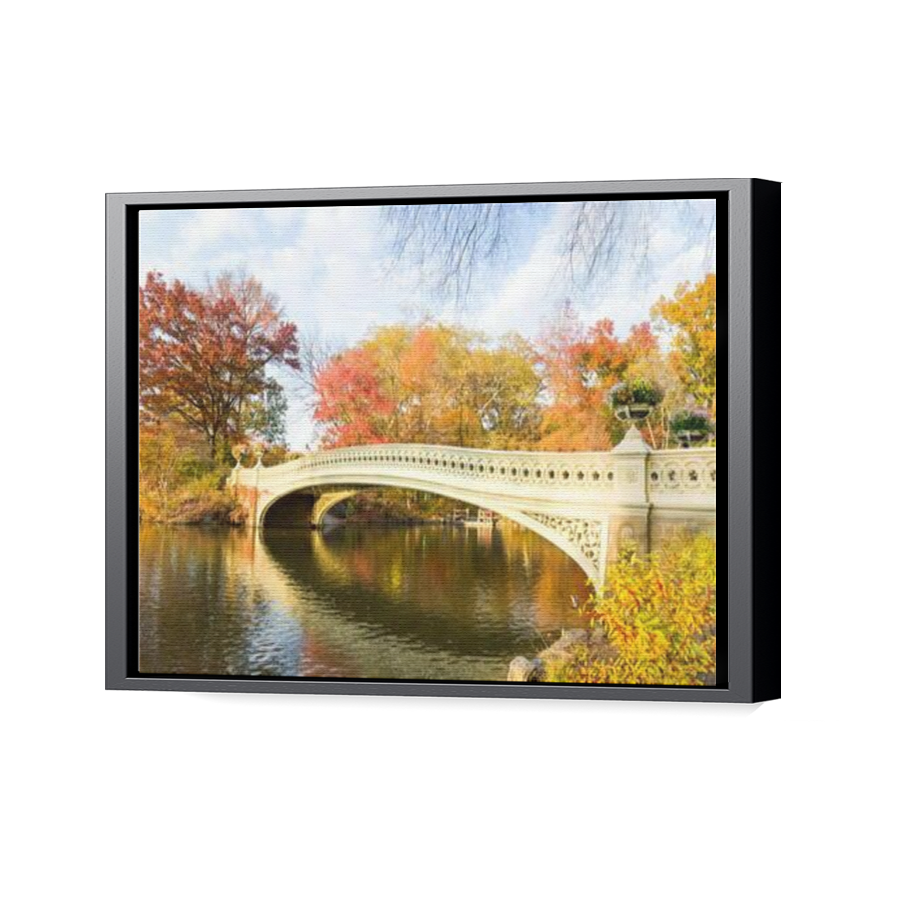 Thumbnail for Canvas - Black Floating Frame