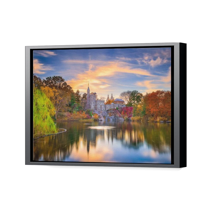Thumbnail for Canvas - Black Floating Frame