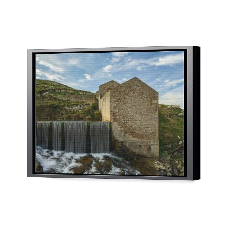 Thumbnail for Canvas - Black Floating Frame