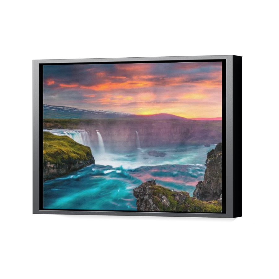 Thumbnail for Canvas - Black Floating Frame