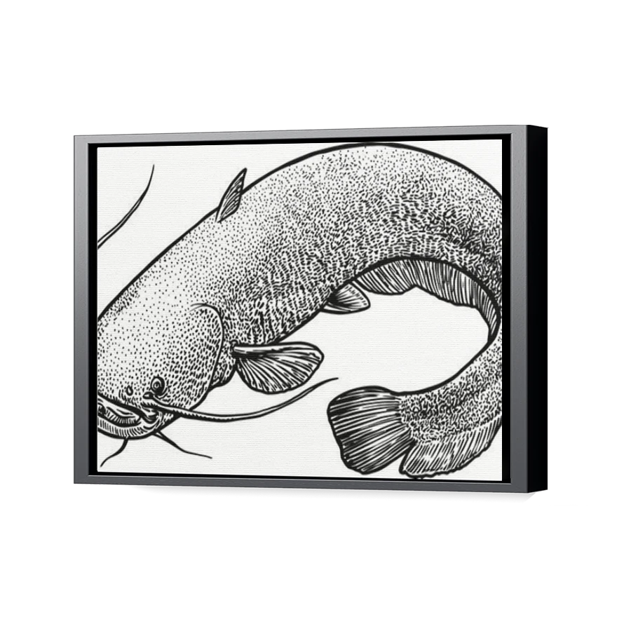 Thumbnail for Canvas - Black Floating Frame