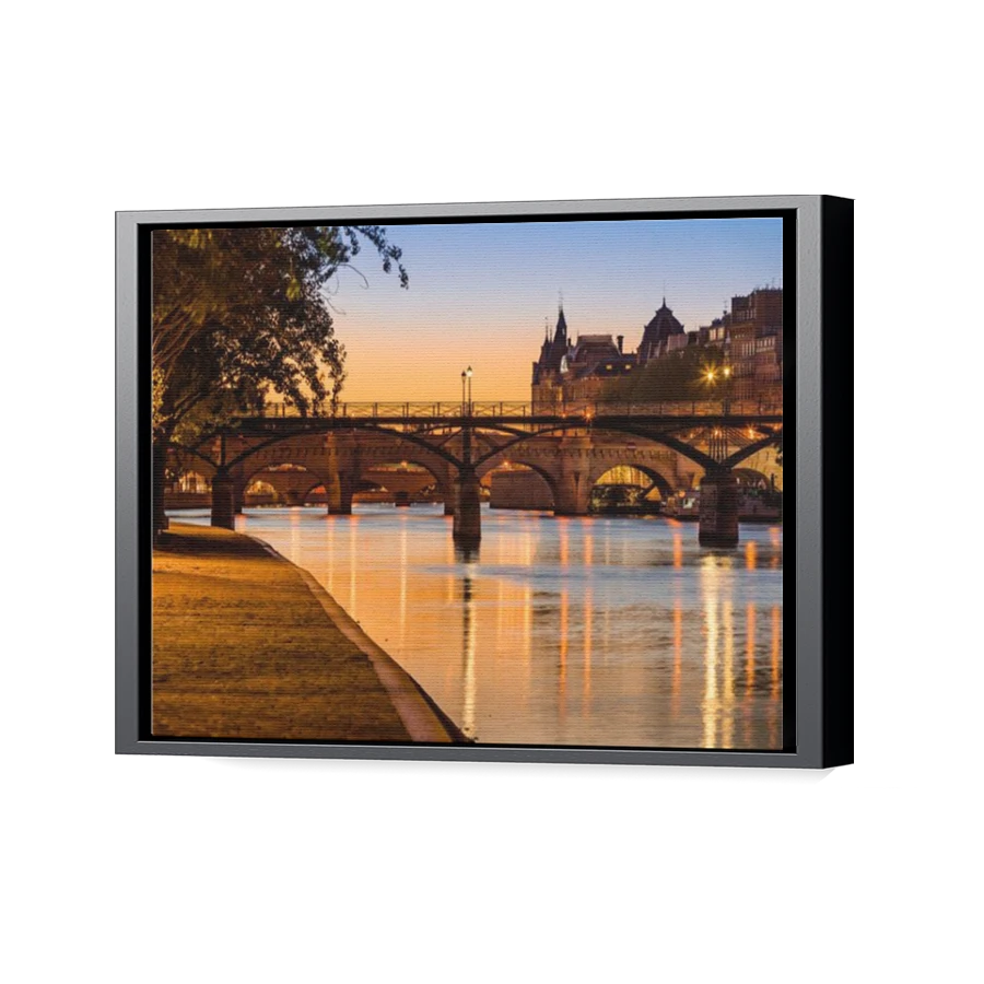 Thumbnail for Canvas - Black Floating Frame