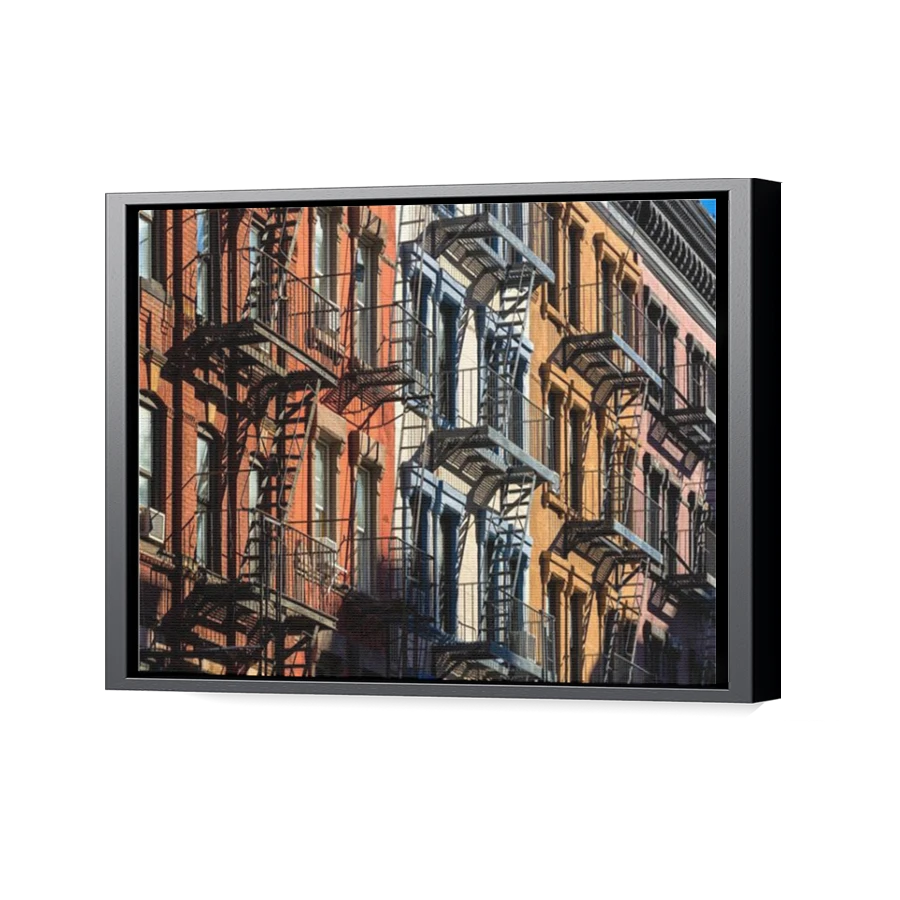 Thumbnail for Canvas - Black Floating Frame