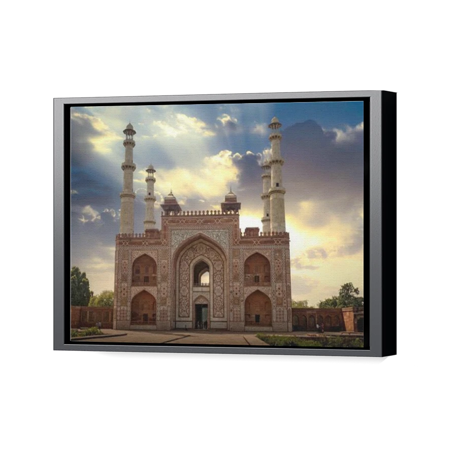 Thumbnail for Canvas - Black Floating Frame