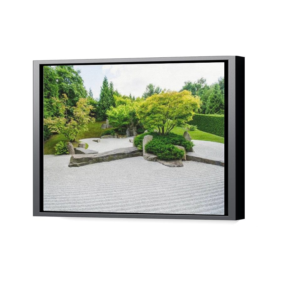Thumbnail for Canvas - Black Floating Frame