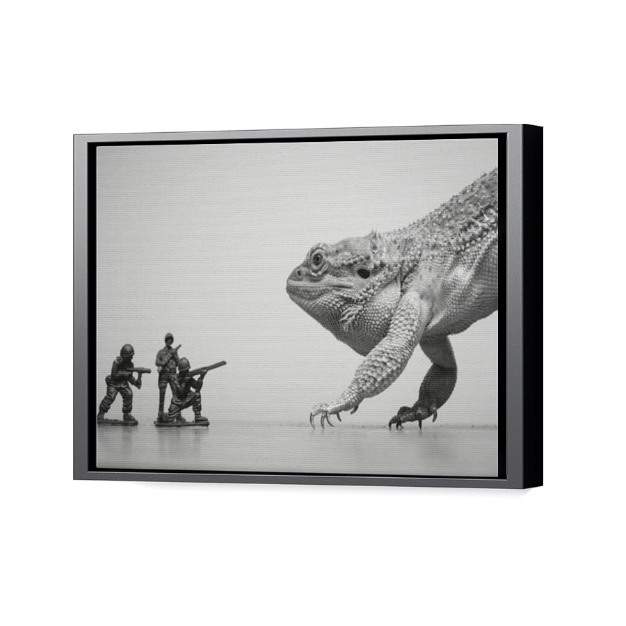 Thumbnail for Canvas - Black Floating Frame