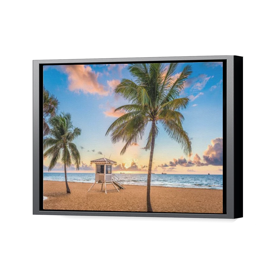Thumbnail for Canvas - Black Floating Frame