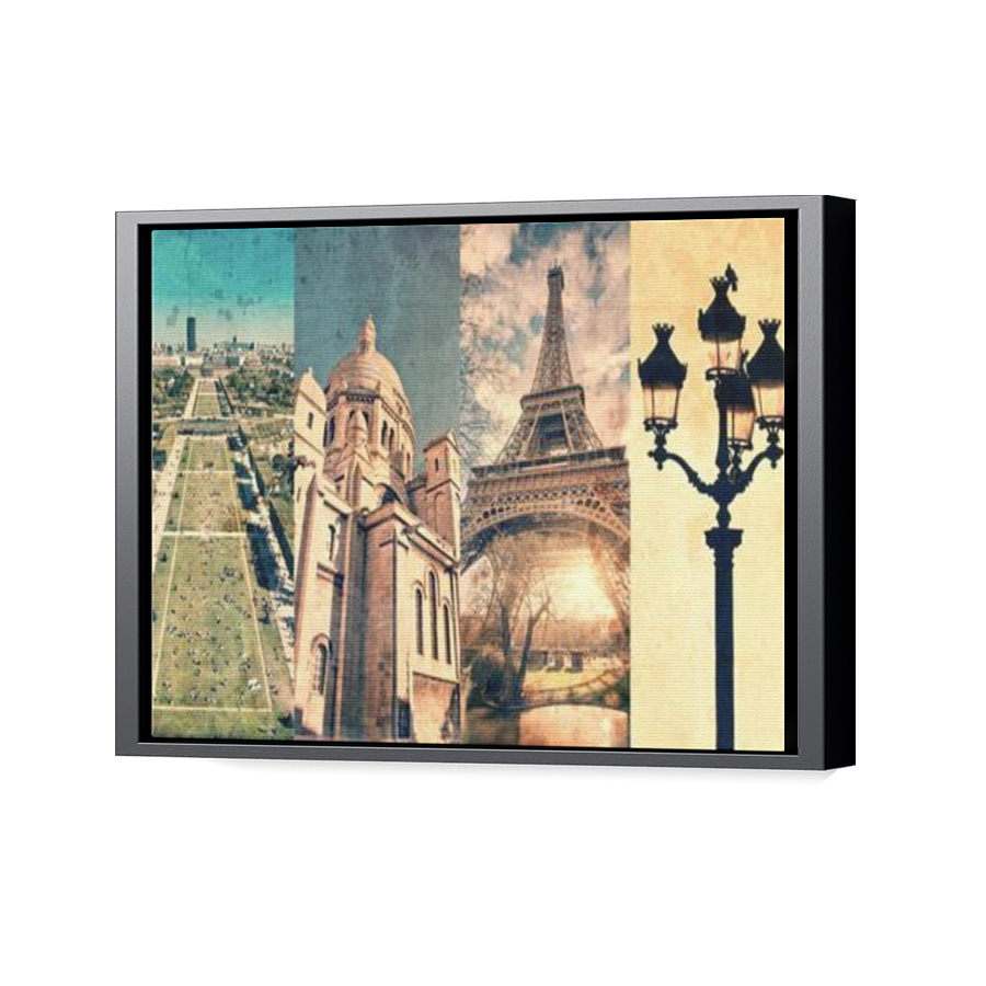 Thumbnail for Canvas - Black Floating Frame