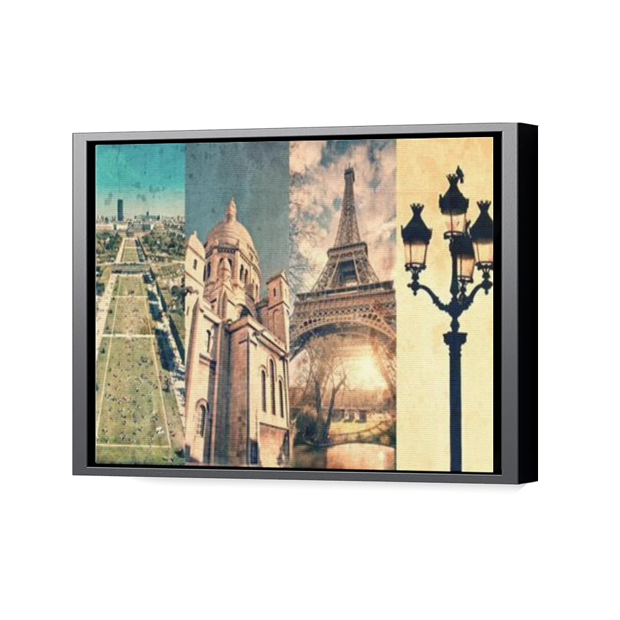 Thumbnail for Canvas - Black Floating Frame