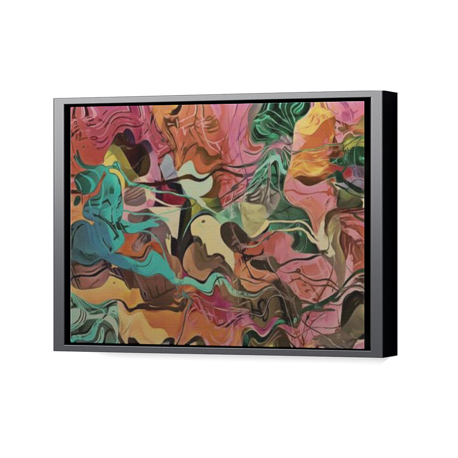 Thumbnail for Canvas - Black Floating Frame