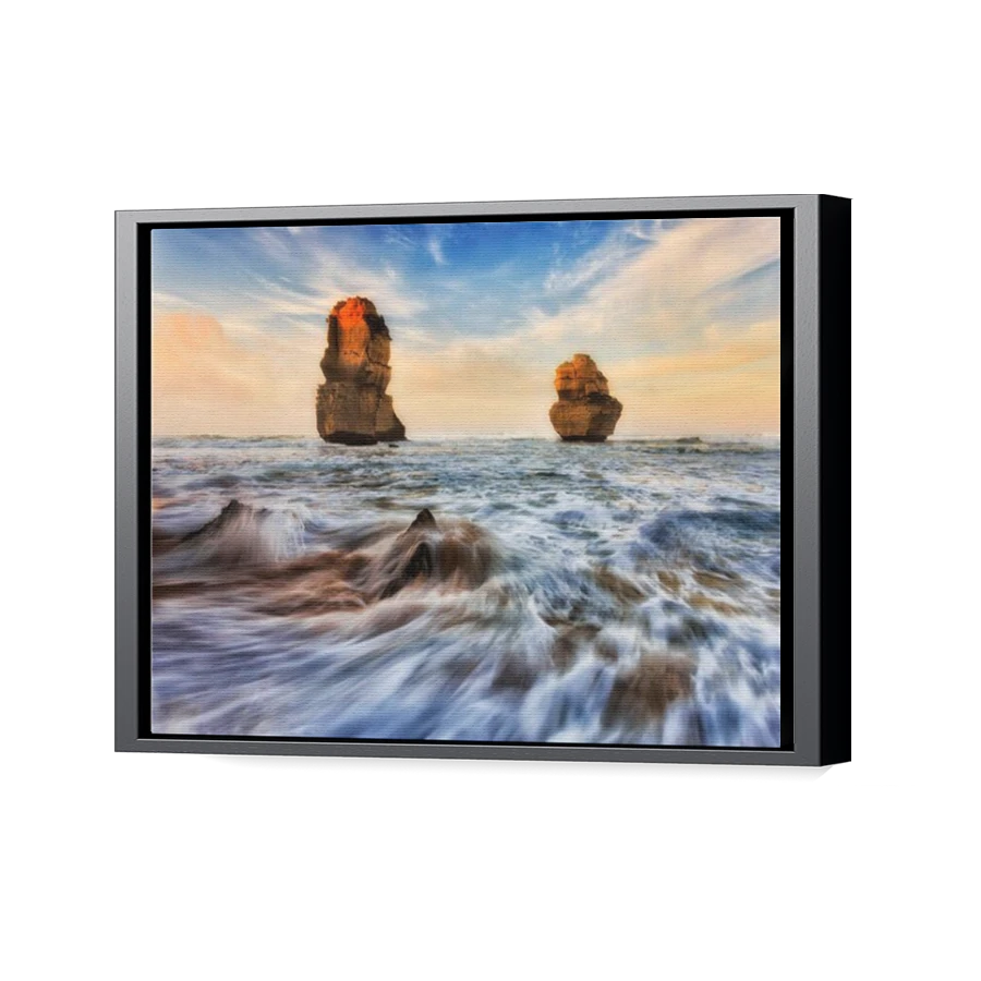 Thumbnail for Canvas - Black Floating Frame