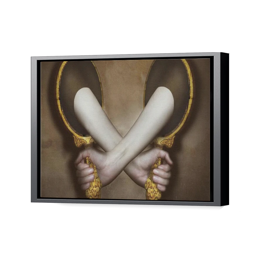 Thumbnail for Canvas - Black Floating Frame