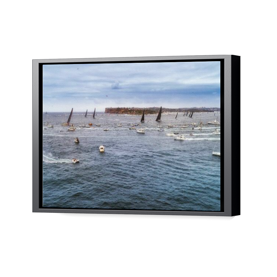 Thumbnail for Canvas - Black Floating Frame