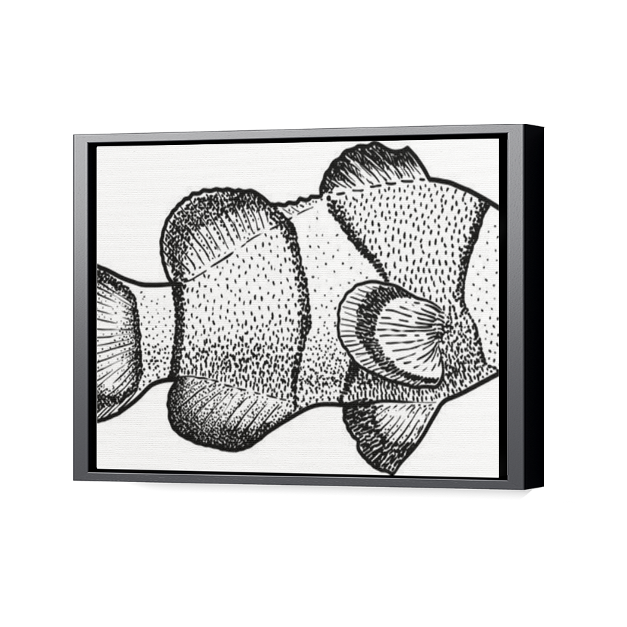 Thumbnail for Canvas - Black Floating Frame