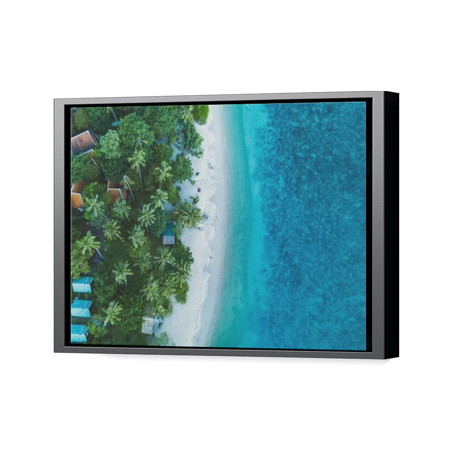 Thumbnail for Canvas - Black Floating Frame
