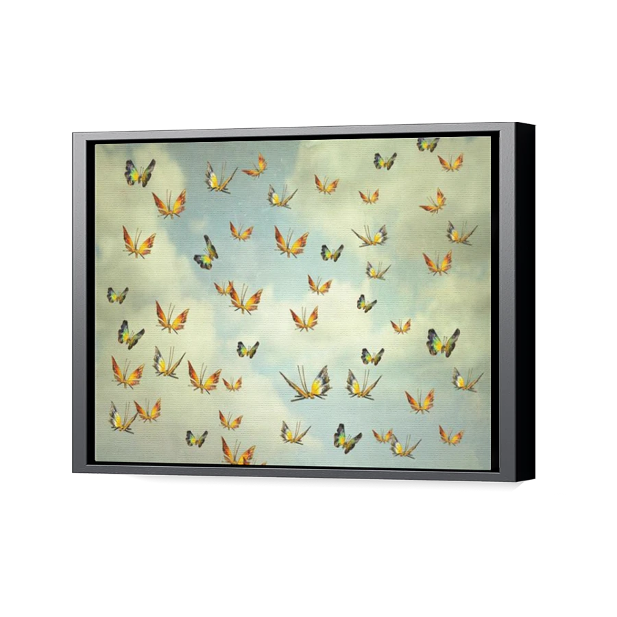 Thumbnail for Canvas - Black Floating Frame