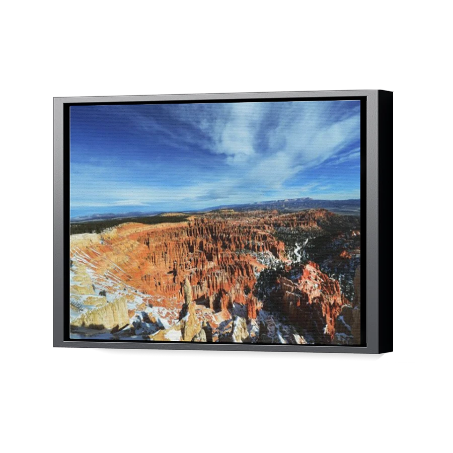 Thumbnail for Canvas - Black Floating Frame