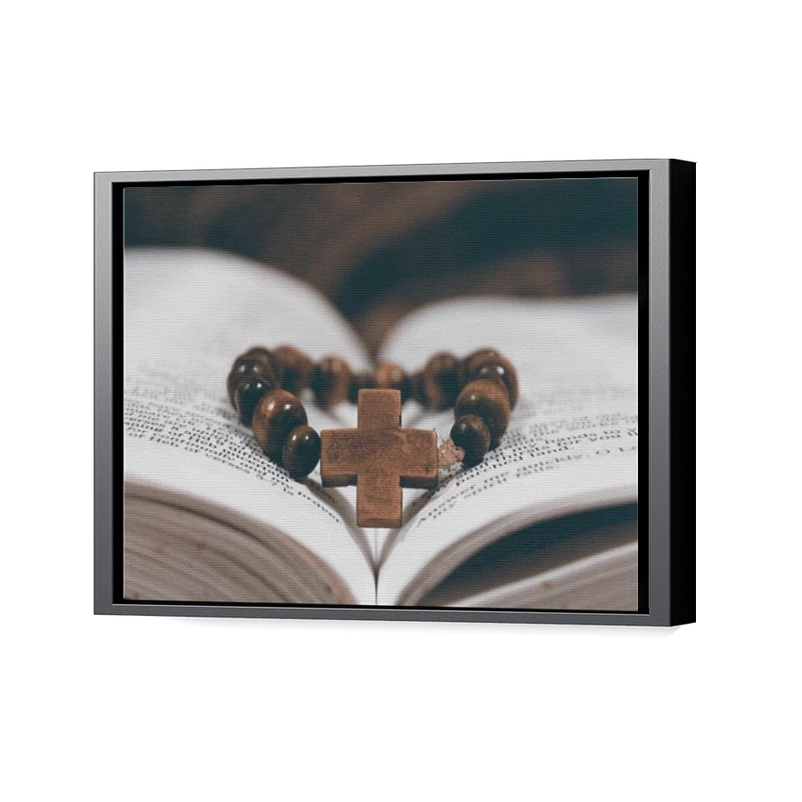 Thumbnail for Canvas - Black Floating Frame