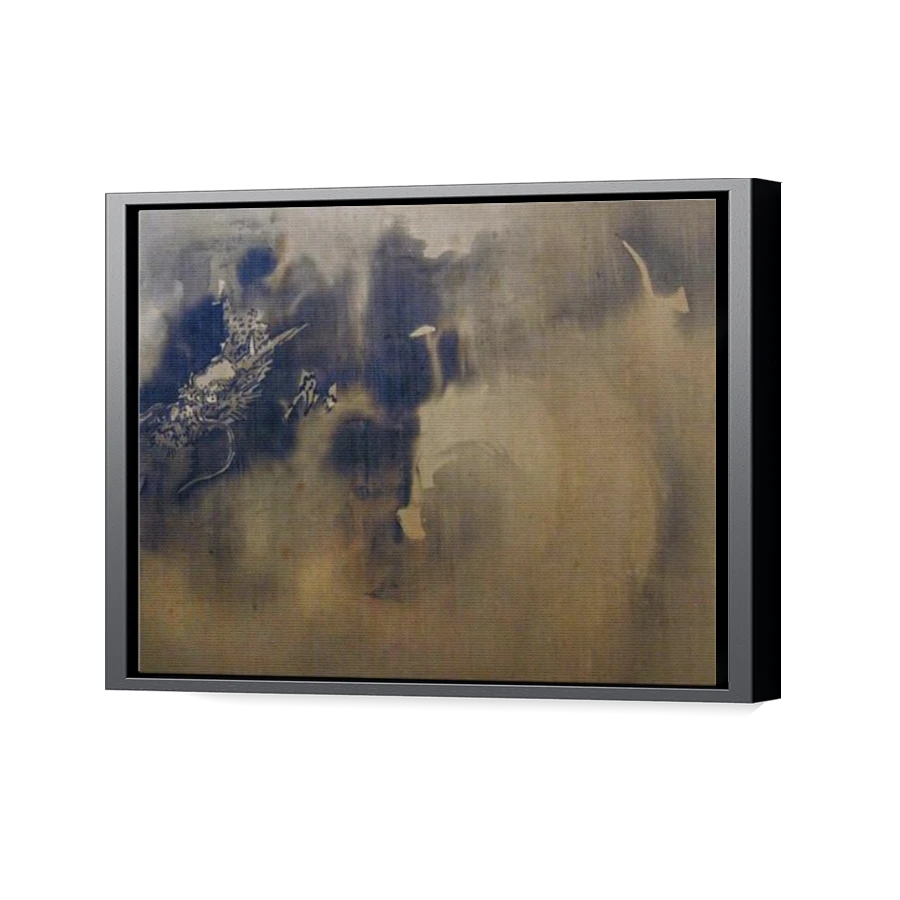 Thumbnail for Canvas - Black Floating Frame