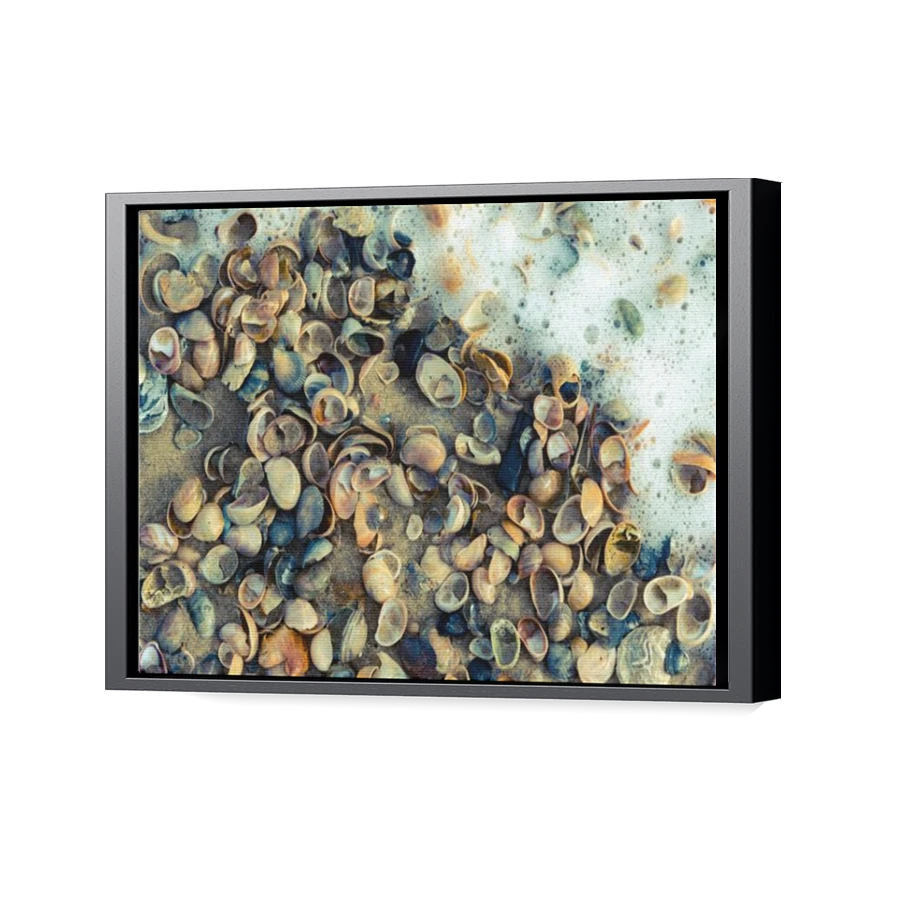 Thumbnail for Canvas - Black Floating Frame