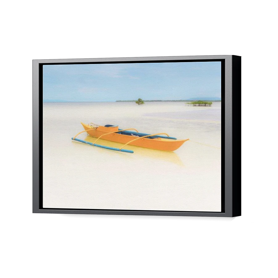 Thumbnail for Canvas - Black Floating Frame