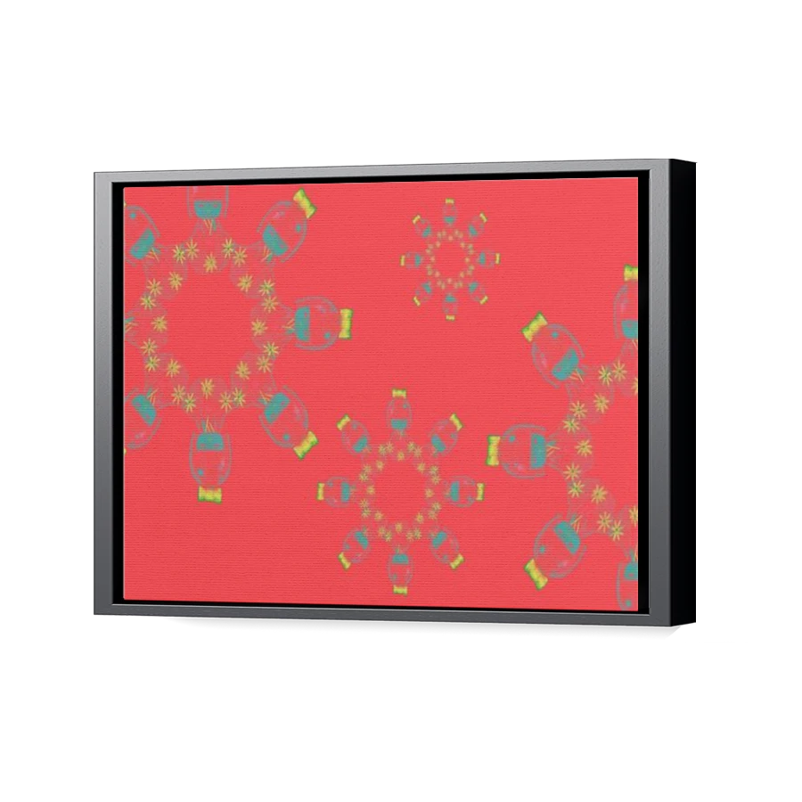 Thumbnail for Canvas - Black Floating Frame