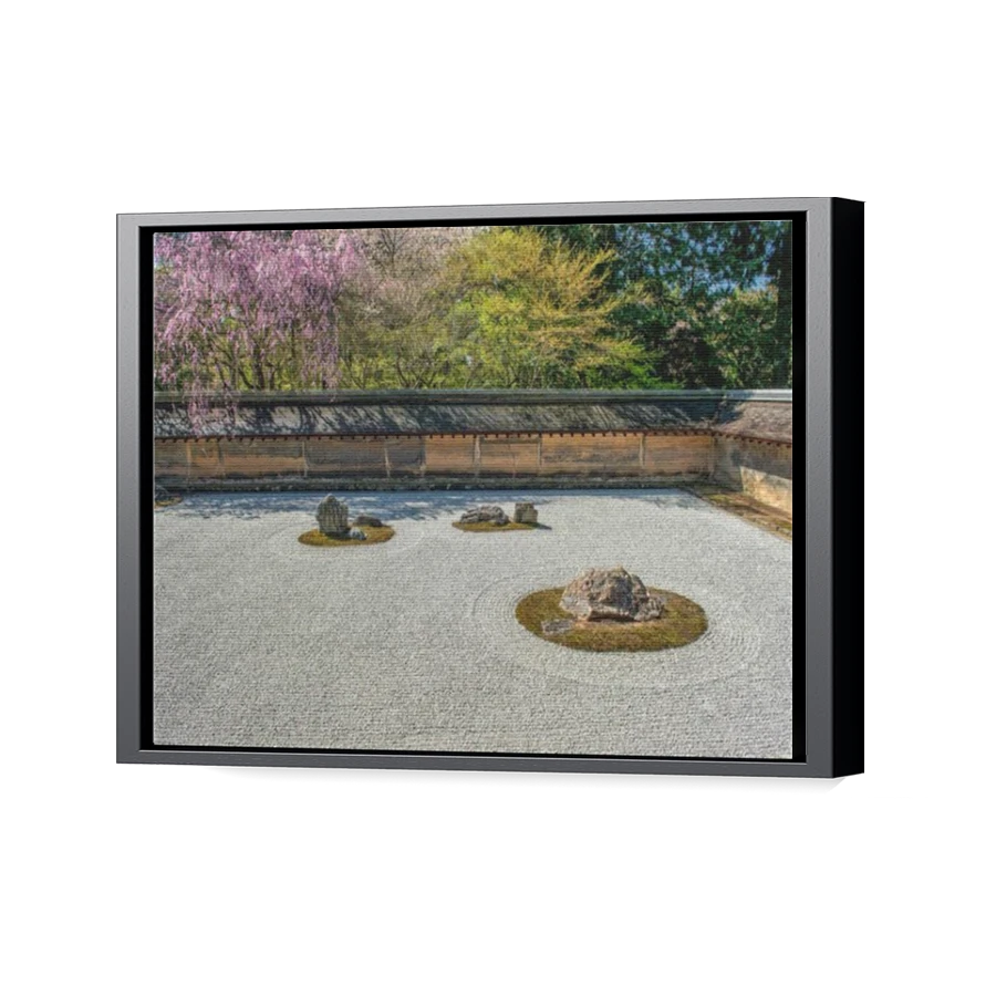 Thumbnail for Canvas - Black Floating Frame