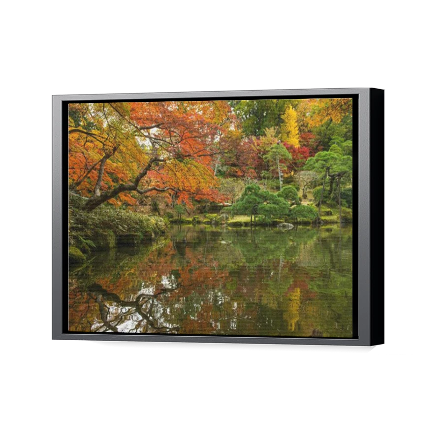 Thumbnail for Canvas - Black Floating Frame