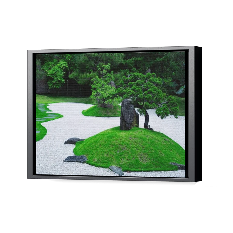 Thumbnail for Canvas - Black Floating Frame