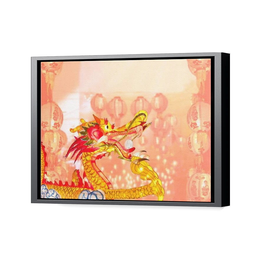 Thumbnail for Canvas - Black Floating Frame