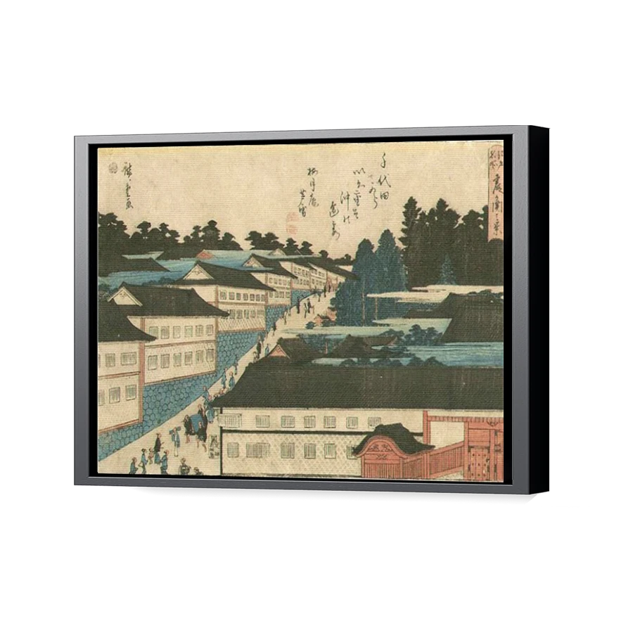 Thumbnail for Canvas - Black Floating Frame