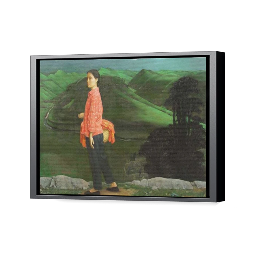 Thumbnail for Canvas - Black Floating Frame