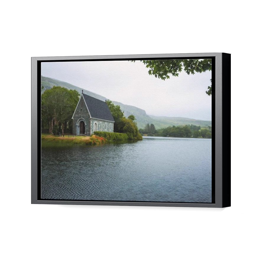 Thumbnail for Canvas - Black Floating Frame